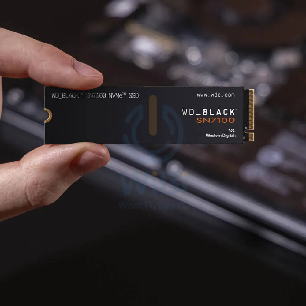 WD Black SN7100 NVMe SSD - 2TB / M.2 2280 / Up to 7,250MB/s / PCIe 4.0 - SSD (Solid State Drive) Storage > Solid State