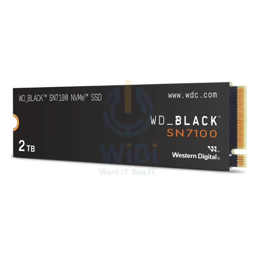 WD Black SN7100 NVMe SSD - 2TB / M.2 2280 / Up to 7,250MB/s / PCIe 4.0 - SSD (Solid State Drive) Storage > Solid State