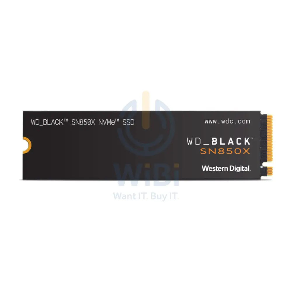 WD Black SN850X Gaming NVMe SSD - 1TB / M.2 2280 / Up to 7300MB/s / PCIe 4 x4 - SSD (Solid State Drive) Storage > Solid