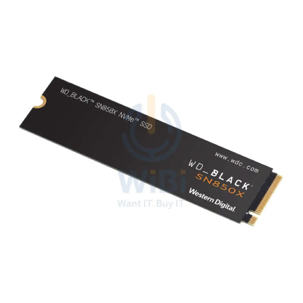 WD Black SN850X Gaming NVMe SSD - 1TB / M.2 2280 / Up to 7300MB/s / PCIe 4 x4 - SSD (Solid State Drive) Storage > Solid