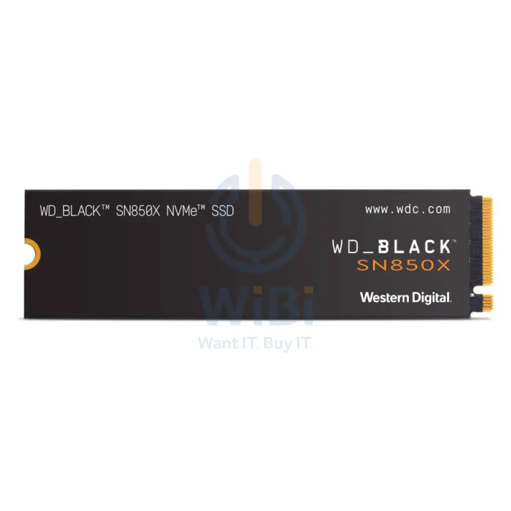 WD Black SN850X NVMe SSD - 4TB / M.2 2280 / Up to 7300MB/s / PCIe 4 x4 - SSD (Solid State Drive) Storage > Solid State