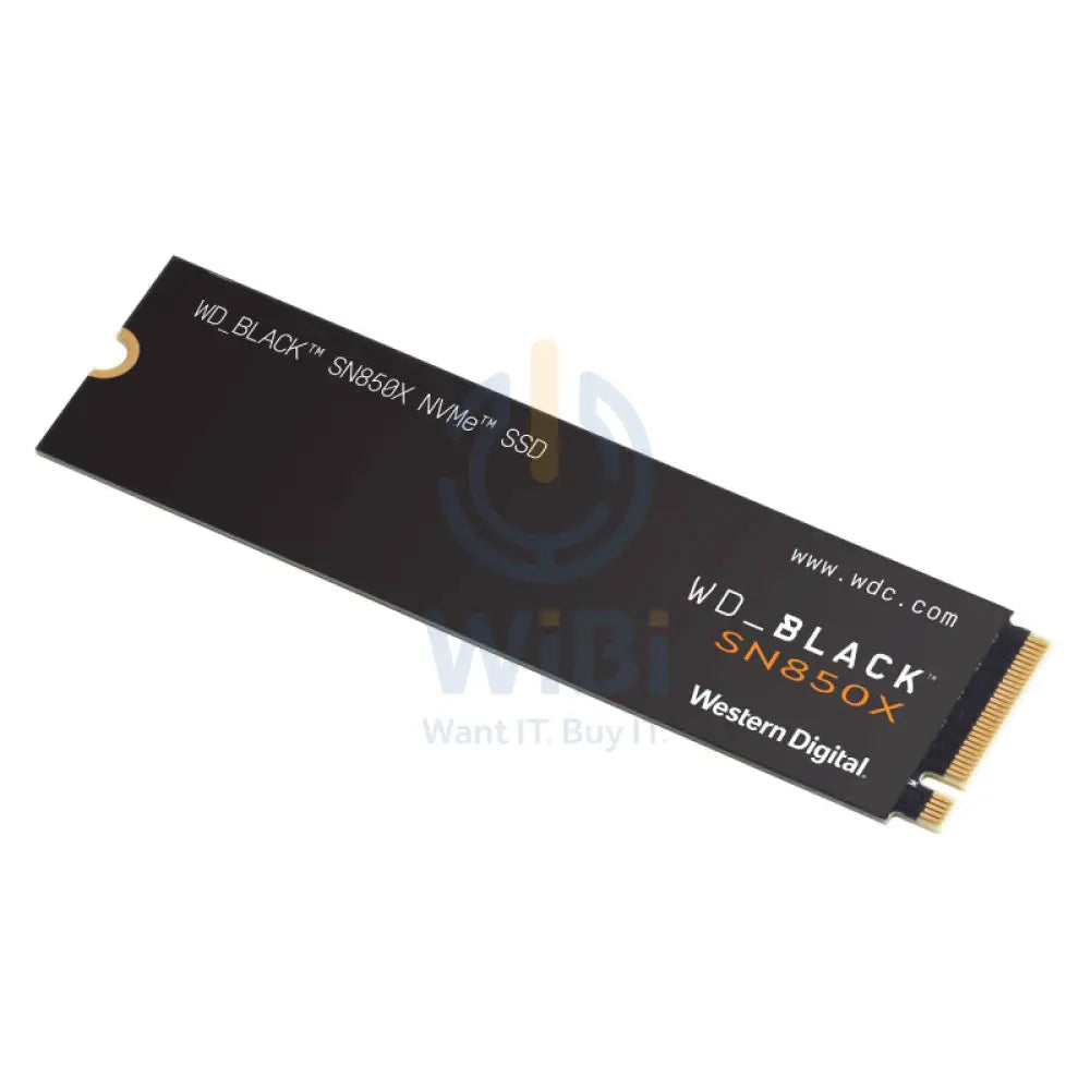 WD Black SN850X NVMe SSD - 4TB / M.2 2280 / Up to 7300MB/s / PCIe 4 x4 - SSD (Solid State Drive) Storage > Solid State