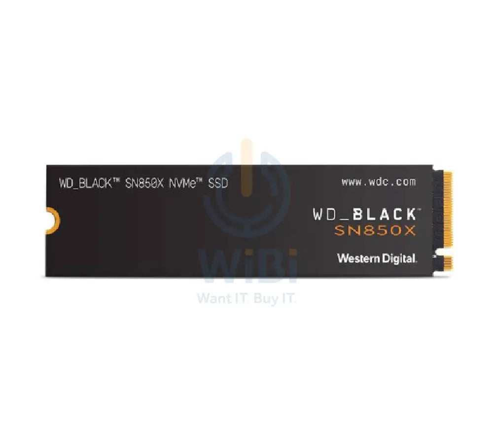 WD Black SN850X NVMe SSD - 8TB / M.2 2280 / Up to 7200MB/s / PCIe 4 x4 - SSD (Solid State Drive) Storage > Solid State
