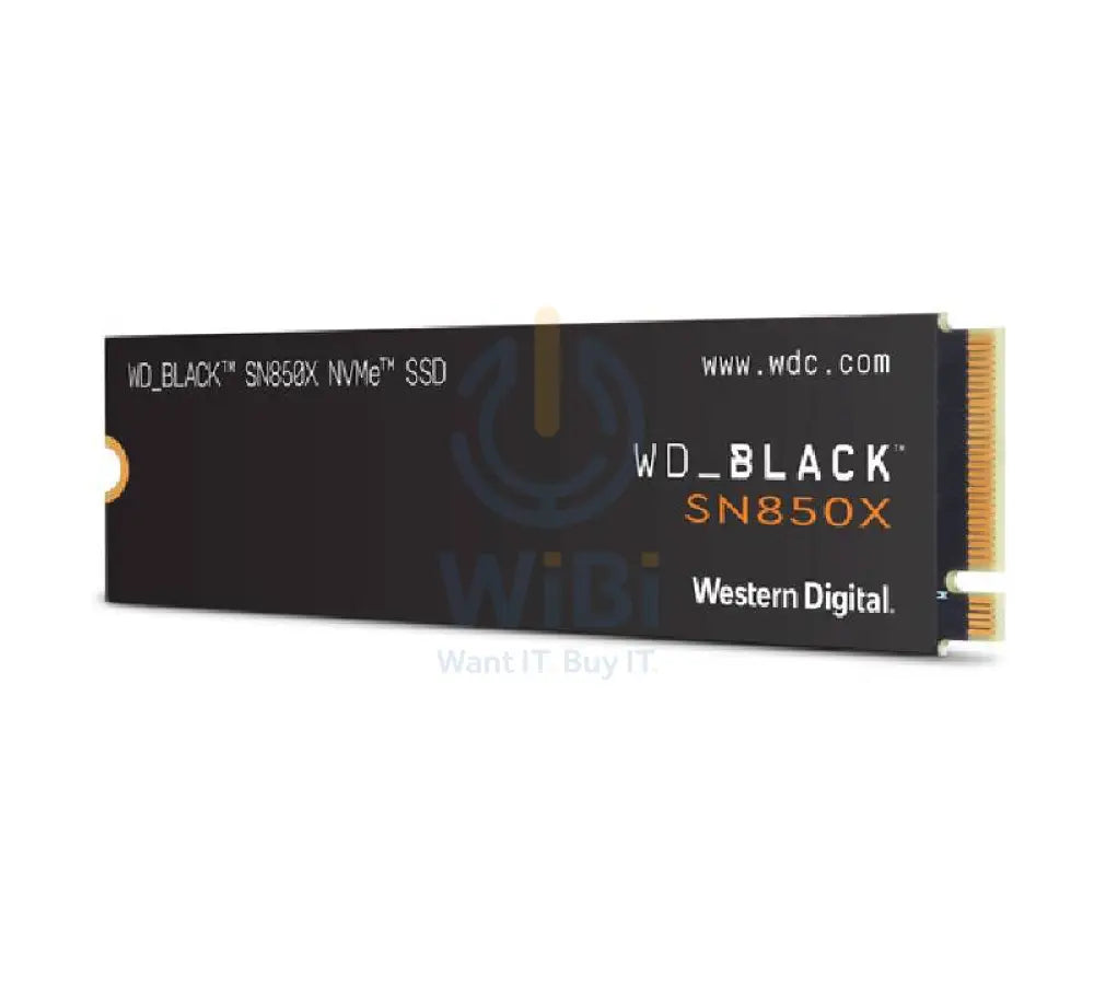 WD Black SN850X NVMe SSD - 8TB / M.2 2280 / Up to 7200MB/s / PCIe 4 x4 - SSD (Solid State Drive) Storage > Solid State