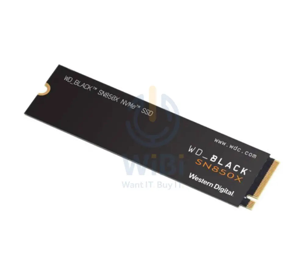 WD Black SN850X NVMe SSD - 8TB / M.2 2280 / Up to 7200MB/s / PCIe 4 x4 - SSD (Solid State Drive) Storage > Solid State