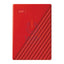 WD My Passport - 4TB / 2.5-inch / USB 3.2 / Red / External Hard Drive