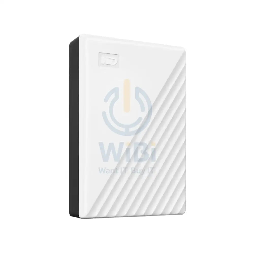 WD My Passport - 5TB / Up to 5Gb/s / USB 3.2 Gen 1 / White / External Hard Drive Storage > USB Hard Drive