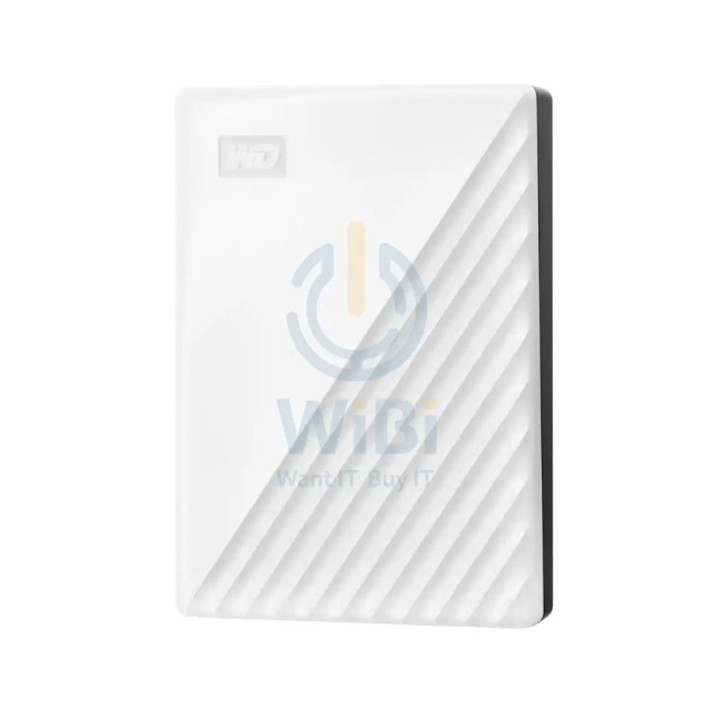 WD My Passport - 5TB / Up to 5Gb/s / USB 3.2 Gen 1 / White / External Hard Drive Storage > USB Hard Drive
