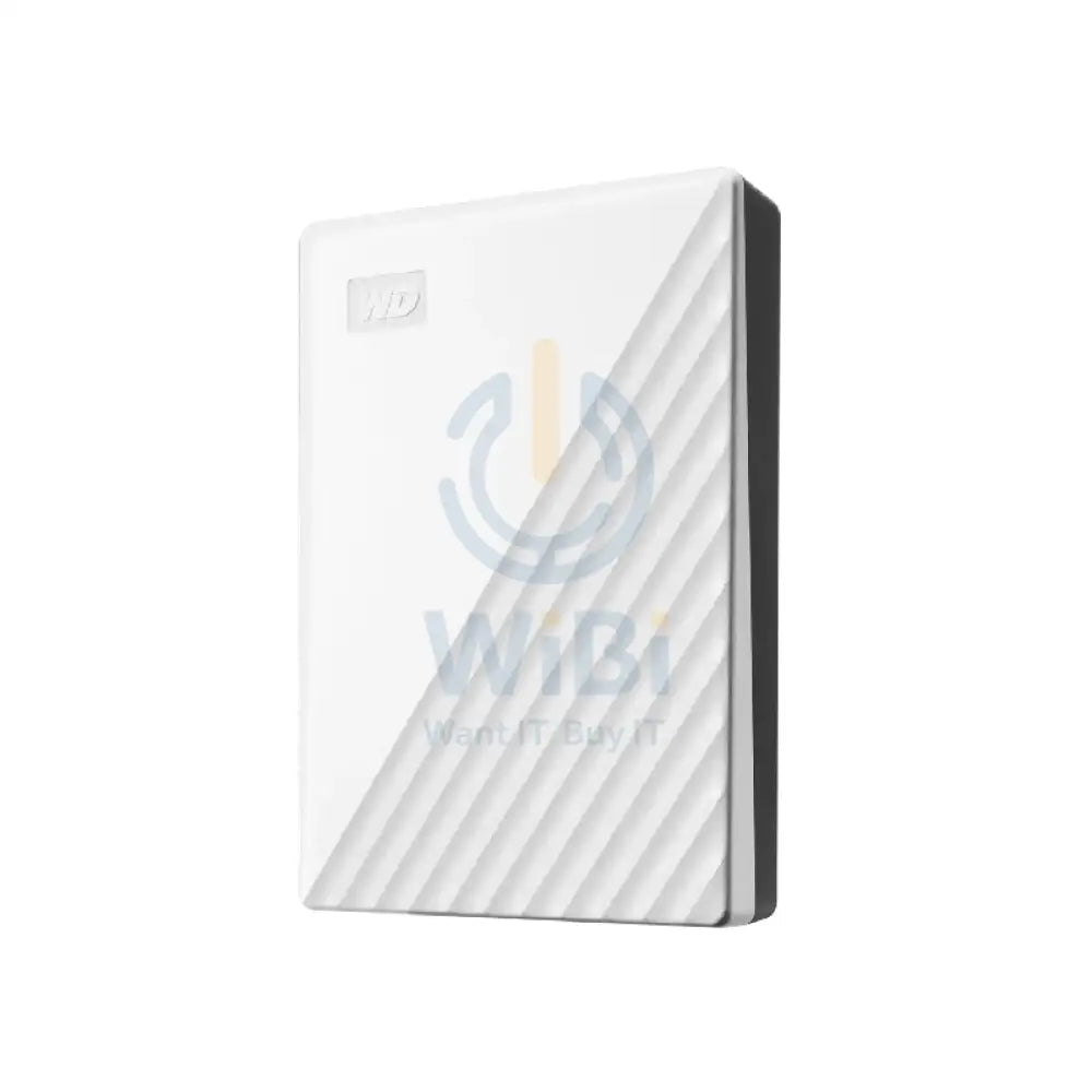 WD My Passport - 5TB / Up to 5Gb/s / USB 3.2 Gen 1 / White / External Hard Drive Storage > USB Hard Drive