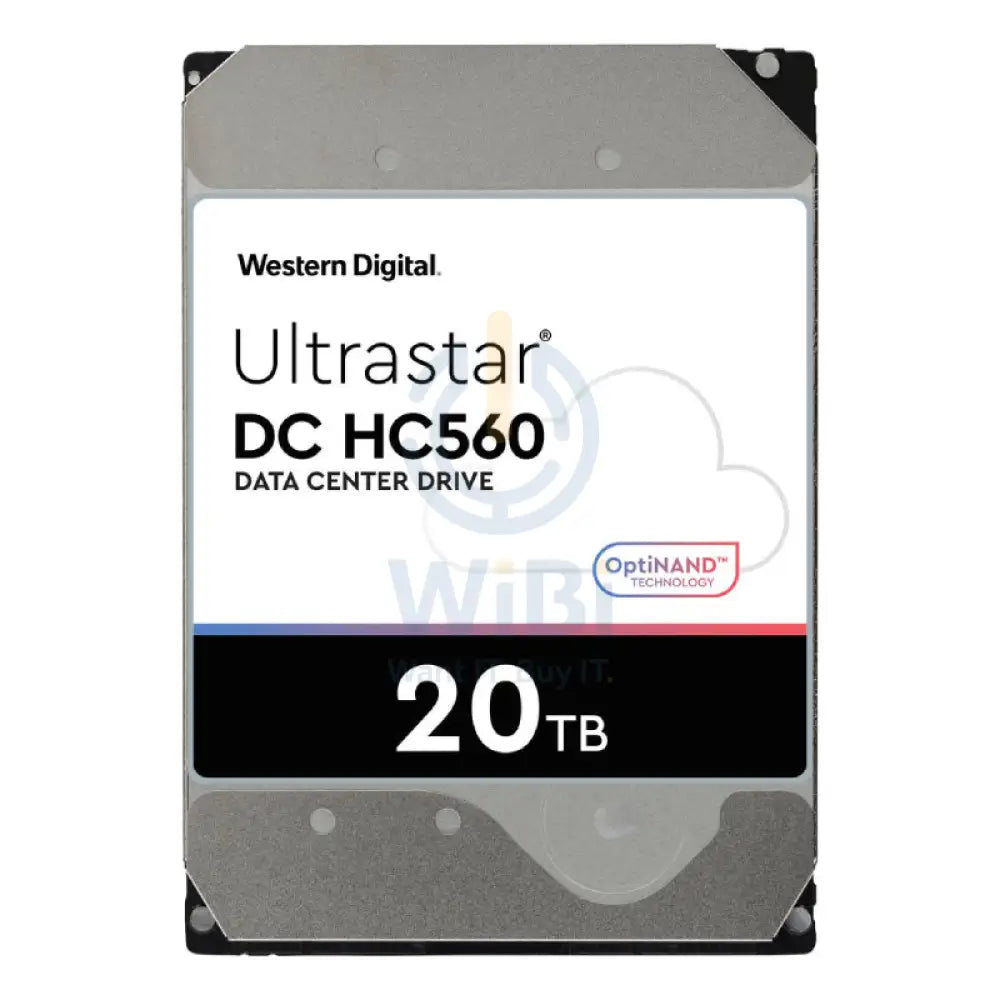 WD Ultrastar DC HC560 Hard Drive - 20TB / 3.5-inch / SATA-III / 7200 RPM / 512MB Storage > Desktop Hard Drives