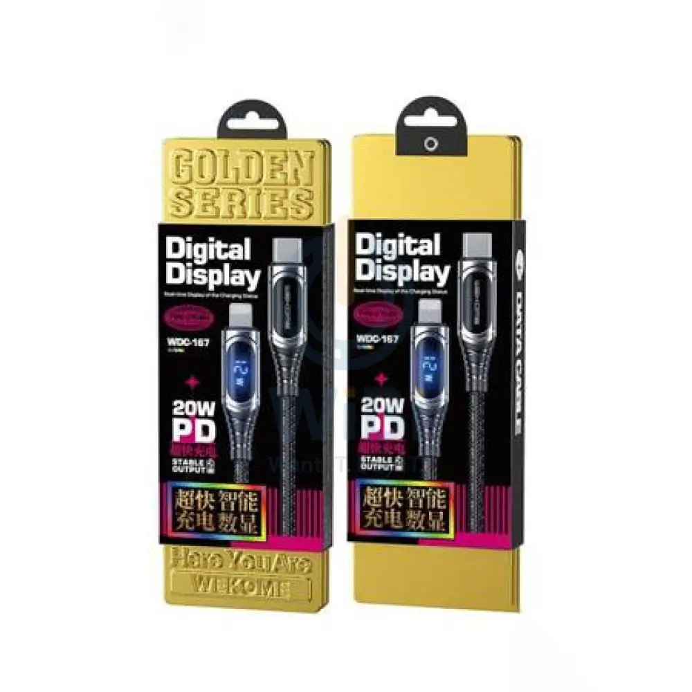 Wekome WDC-167 20W Micro USB Intelligent Digital Display Charging Data Cable 1Meter Accessories > Cables & Converters >