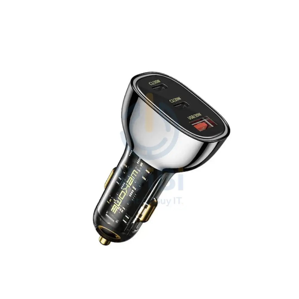 Wekome WP-C42 2C1U Car Chager - Black Accessories > Power Adapters