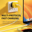 Wekome WP-U128 40W Dual USB-C/Type-C Interface Gallium Nitride Charger Accessories > Power Adapters