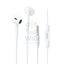 Wekome YA09 SHQ Series 3.5mm Music Semi-in-ear Wired Earphone - White Accessories > Audio > Headphones