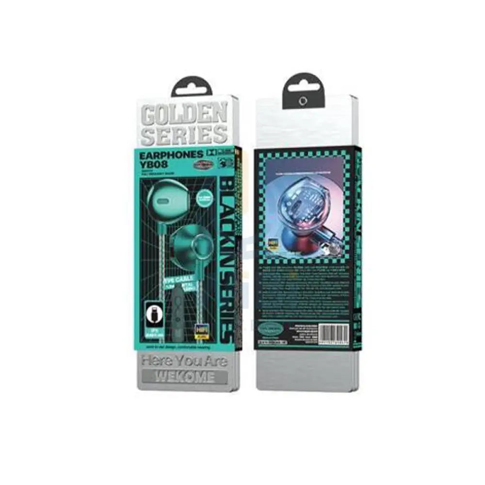 WEKOME YB08 Blackin Series - HiFi Lightning wired headphones - Dark Green Accessories > Audio > Headphones