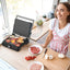 Westinghouse WKCG907BK Retro Contact Grill - 2200 Watts / Black Accessories > Smart Devices