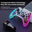 Wirless Gaming Controller Transparent Adjustable RGB S03 Accessories > Gaming Controllers > Gaming Zone