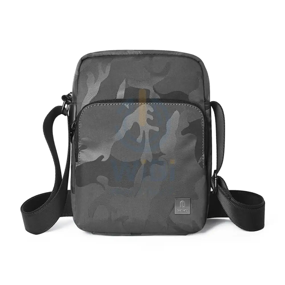 Wiwu Camou Crossbody Backpack With Charging Port - Black Accessories > Mobiles & Tablets