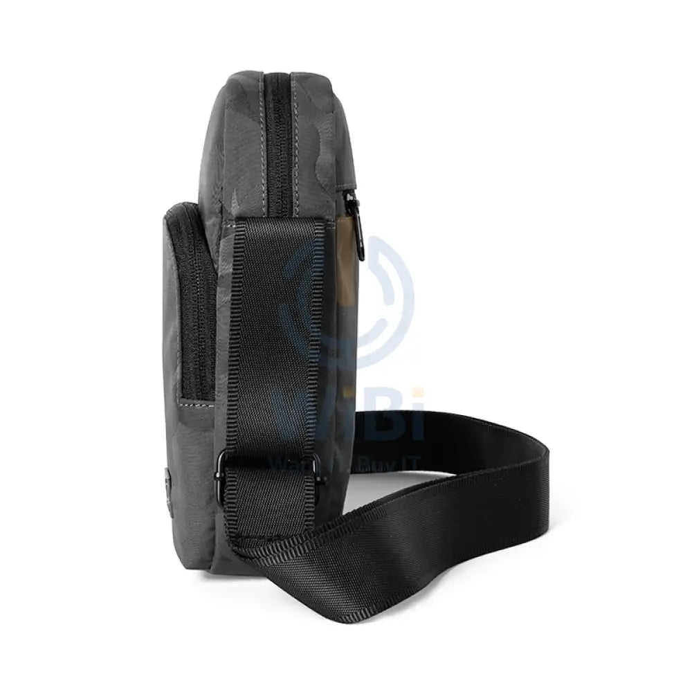 Wiwu Camou Crossbody Backpack With Charging Port - Black Accessories > Mobiles & Tablets