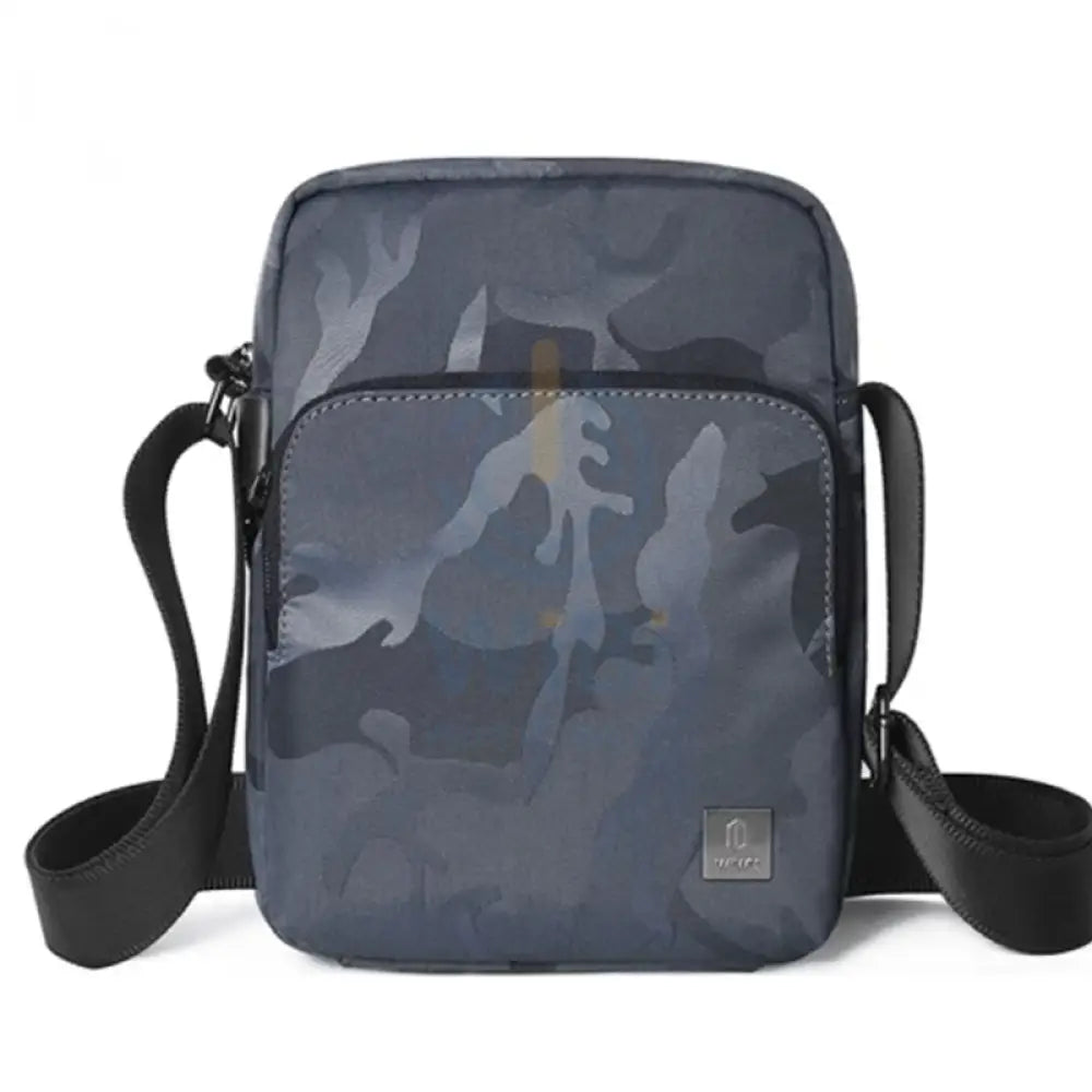 Wiwu Camou Crossbody Backpack With Charging Port - Grey Accessories > Mobiles & Tablets