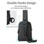 Wiwu Crossbody Sports Backpack With Usb Charging And Headphone Slots - Black Accessories > Mobiles & Tablets > Tablets