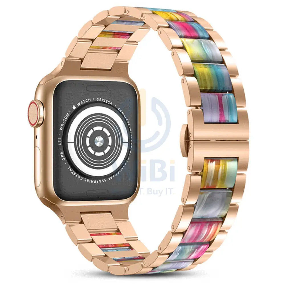 Wiwu Resin Steel Belt - Apple Watch 42/44/45/49mm / Colorful Accessories > Smart Watches > Straps