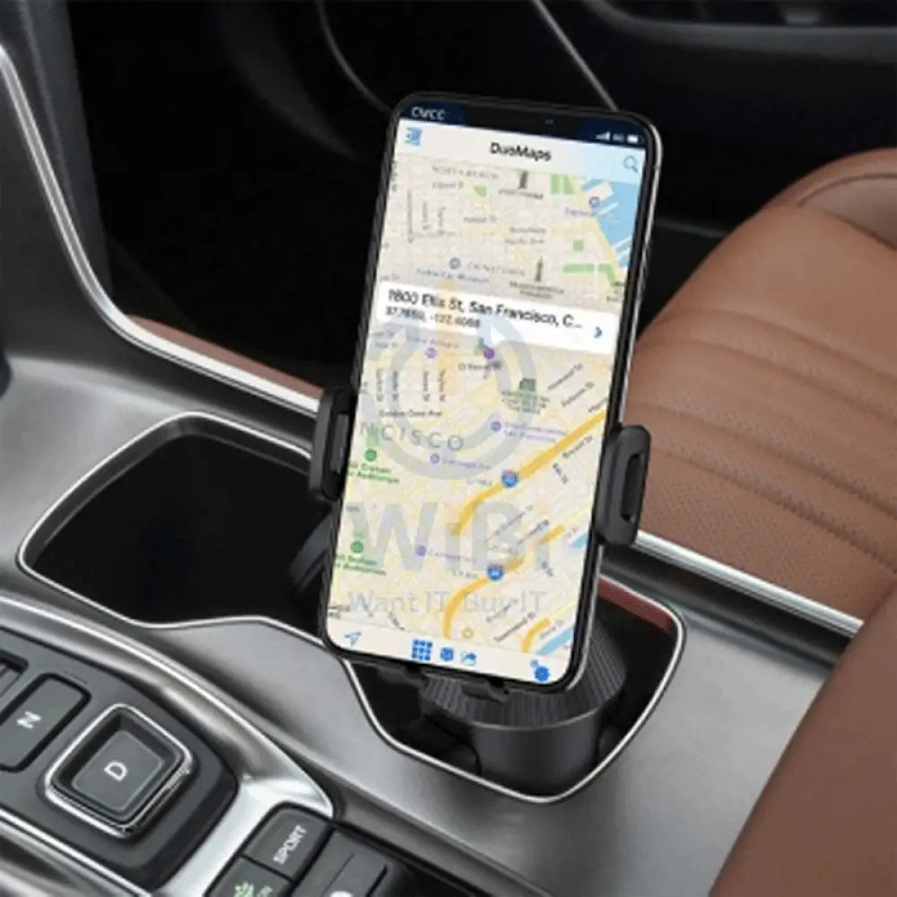 Wixgear Cup Mount Phone Holder - Black Accessories > Mobiles & Tablets > Mobiles > Mobile Holder / Stands