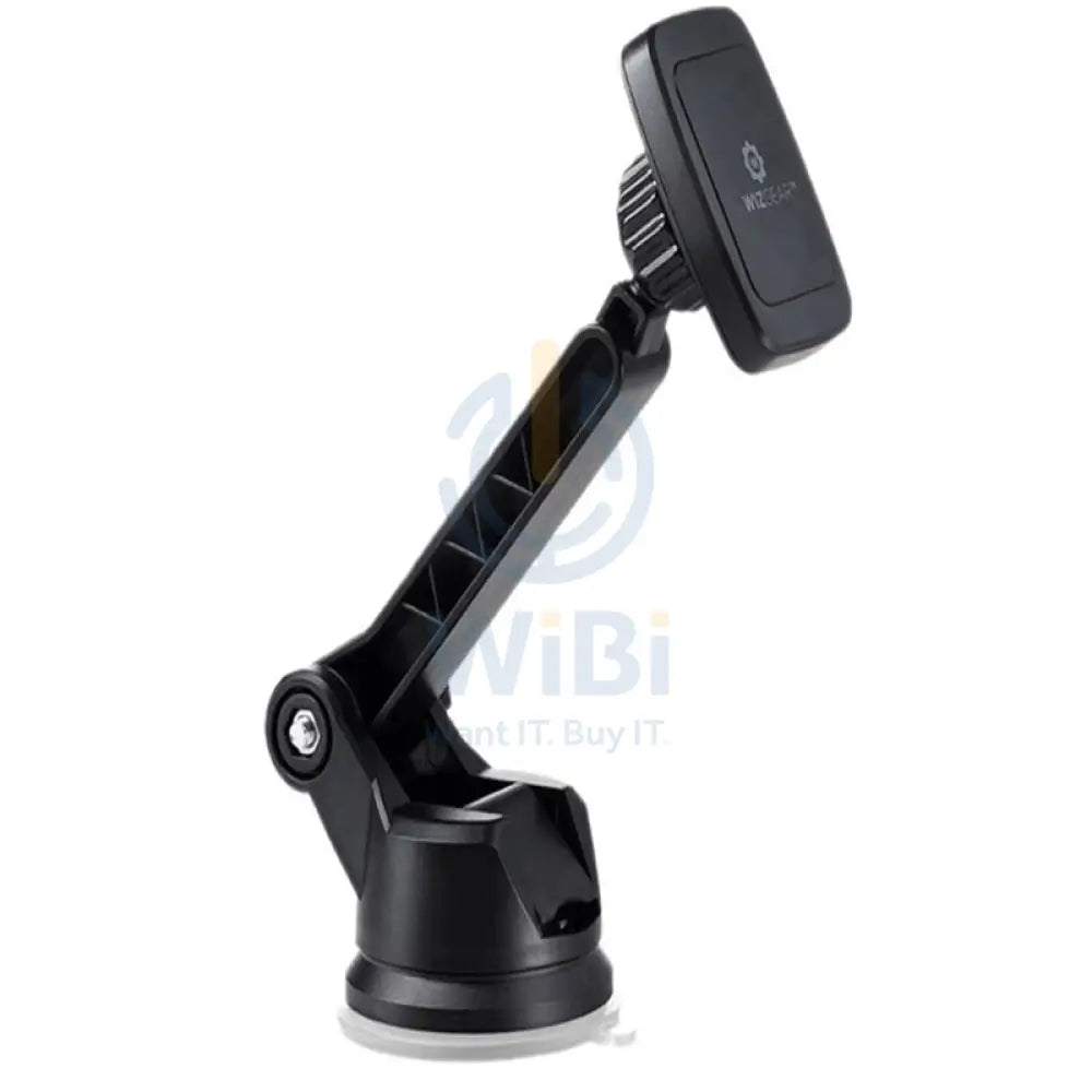 Wixgear Magnetic Car Mount with Long Arm - Black Accessories > Mobiles & Tablets > Mobiles > Mobile Holder / Stands