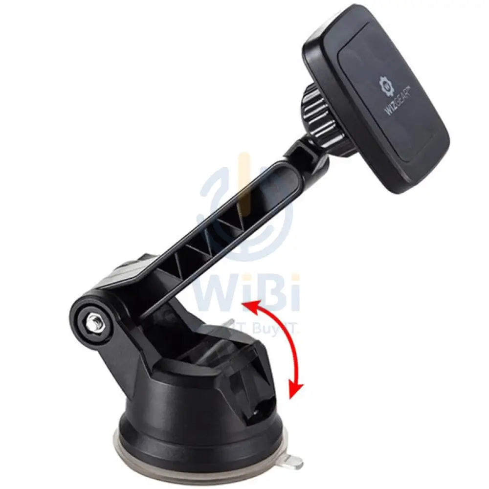 Wixgear Magnetic Car Mount with Long Arm - Black Accessories > Mobiles & Tablets > Mobiles > Mobile Holder / Stands