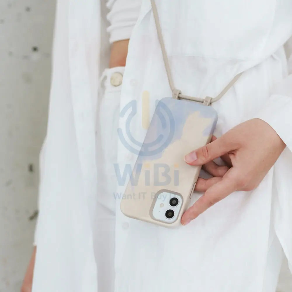 Woodcessories iPhone 14 Pro Change Case - Beige Blue Accessories > Mobiles & Tablets > Mobiles > Screen Protectors &