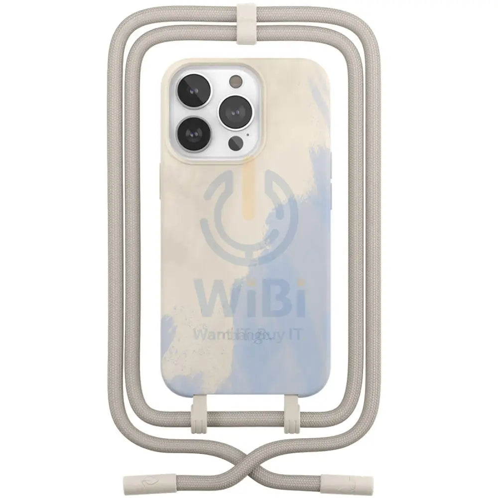 Woodcessories iPhone 14 Pro Change Case - Beige Blue Accessories > Mobiles & Tablets > Mobiles > Screen Protectors &
