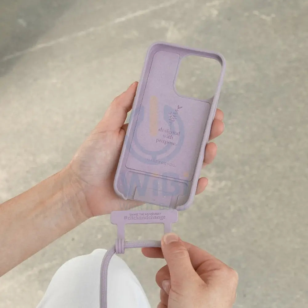 Woodcessories iPhone 14 Pro Change Case - Lilac Accessories > Mobiles & Tablets > Mobiles > Screen Protectors & Covers