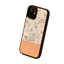 Wooden Case For iPhone 12 & 12 Pro - Pink Flower Accessories > Mobiles & Tablets > Offer Zone