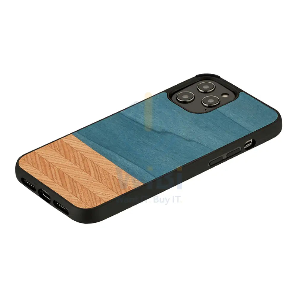 Wooden Case For iPhone 13 Pro - Denim Accessories > Mobiles & Tablets > Offer Zone