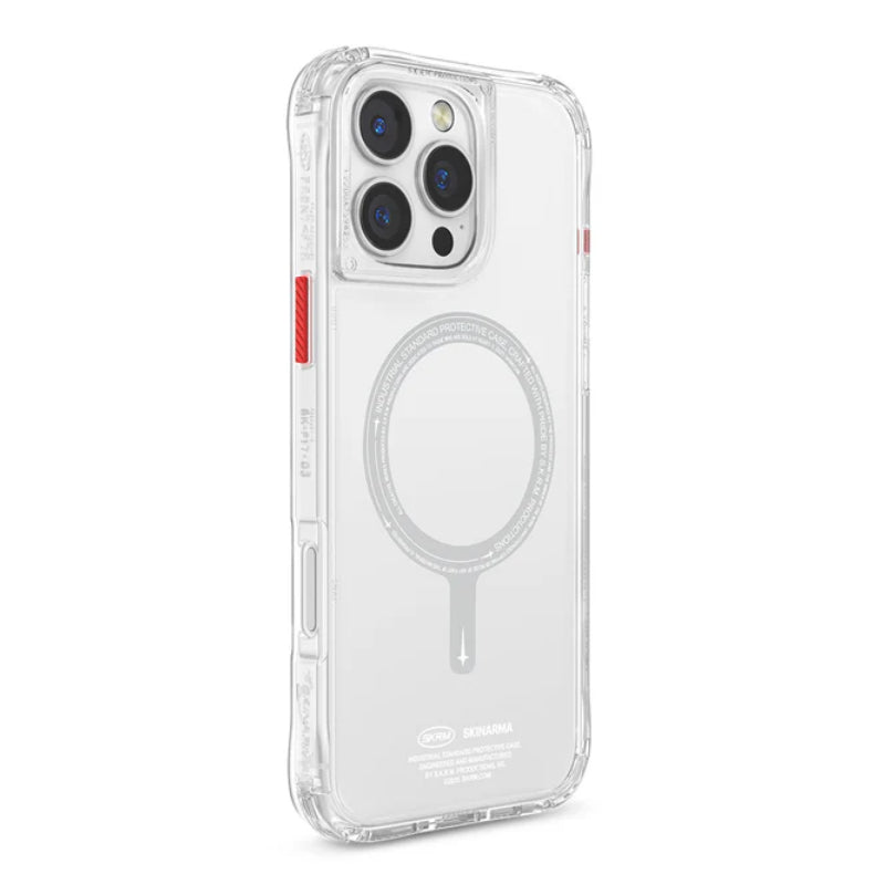 SKINARMA SAIDO Mag-Charge - iPhone 16 Pro / Clear Accessories > Mobiles & Tablets > Mobiles > Covers & Cases