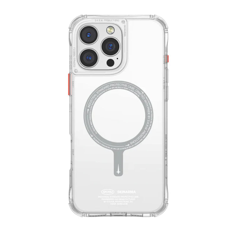 SKINARMA SAIDO Mag-Charge - iPhone 16 Pro / Clear Accessories > Mobiles & Tablets > Mobiles > Covers & Cases