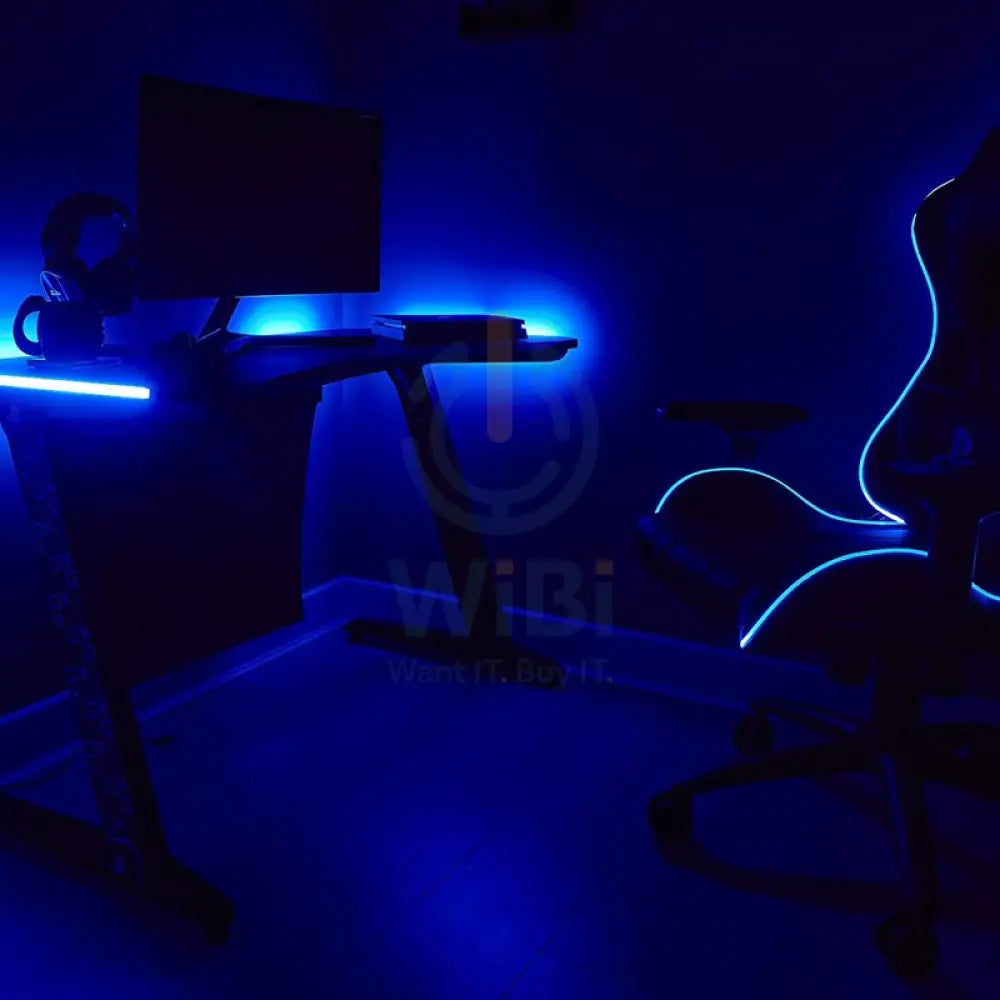 X-Rocker Sony PlayStation - Borealis PC Gaming Desk (2020) with LED’s Accessories > Other Accessories > Gaming Zone