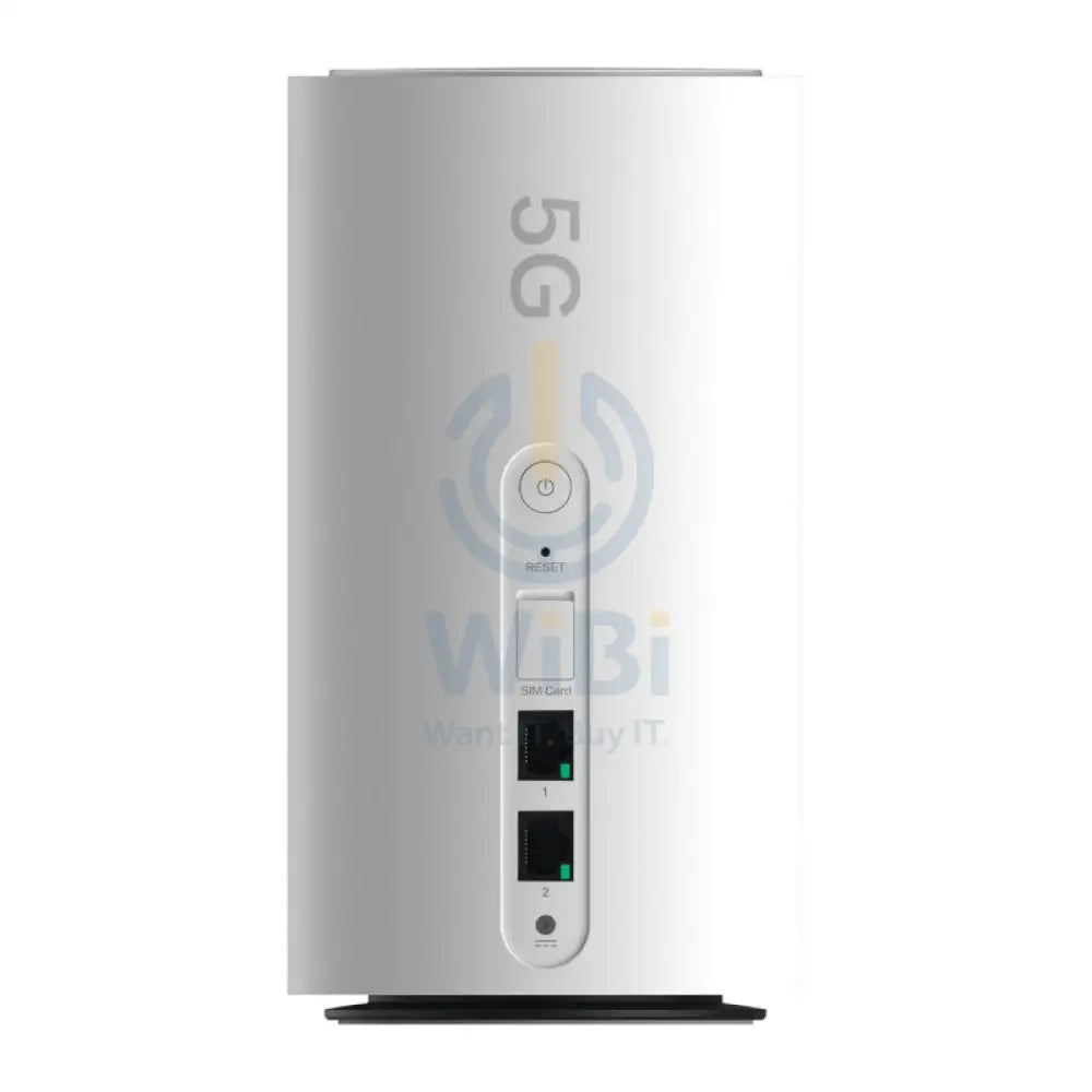 Xiaomi 5G CPE Pro V2 - 2.4GHz 5GHz Dual-Band / 2x 1000Mbps Adaptive WAN/LAN Port / 1x Nano SIM Card Slot Networking
