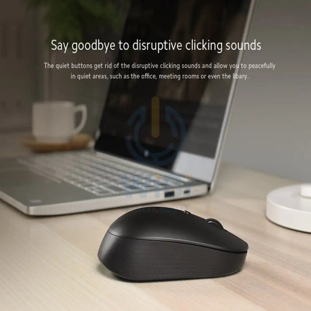 Xiaomi Dual Mode Wireless Mouse Silent Edition - Up to 8m / Bluetooth / USB / Black Accessories > Keyboard & Mouse