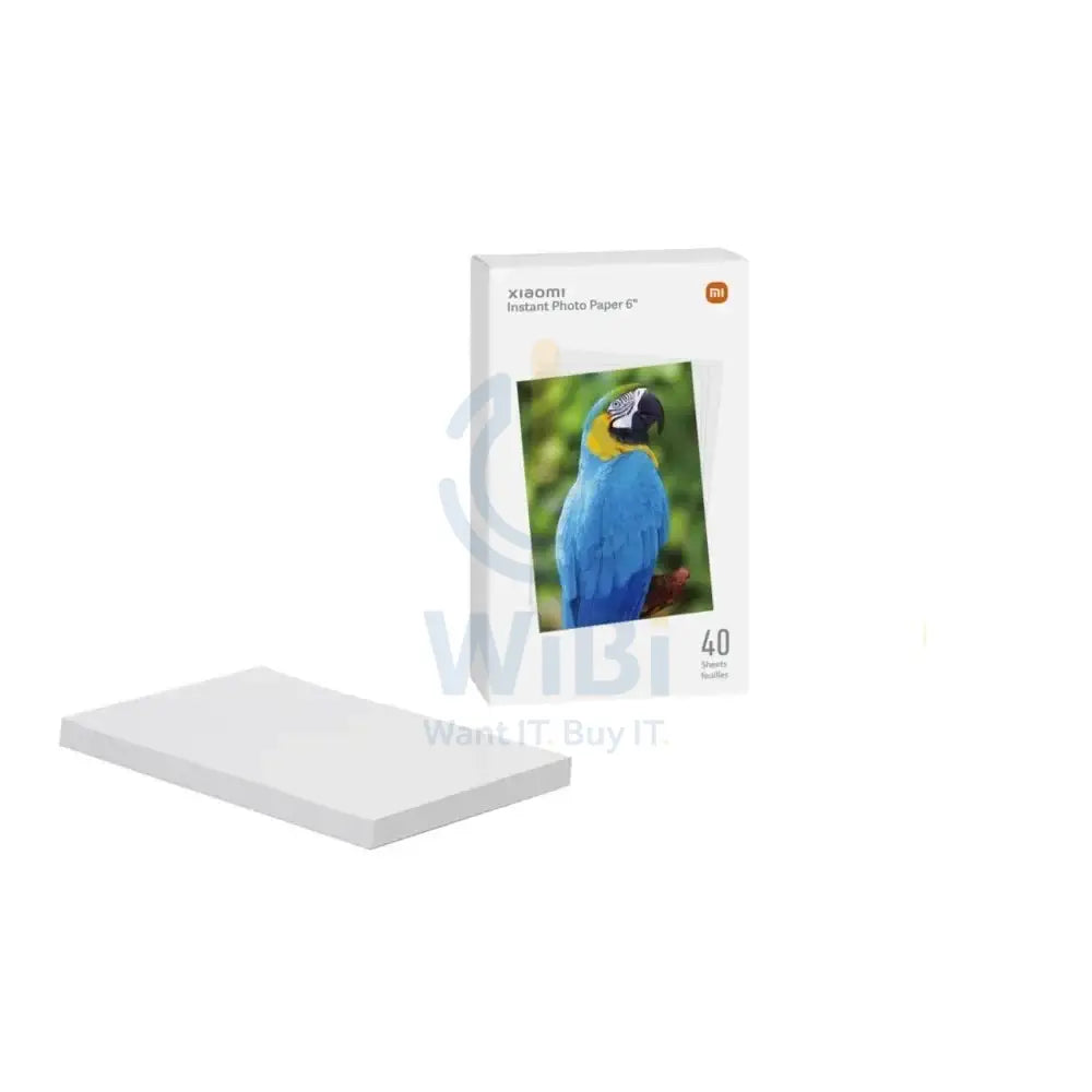Xiaomi Instant 6 Photo Paper - 40 Sheets / White Accessories > Smart Devices