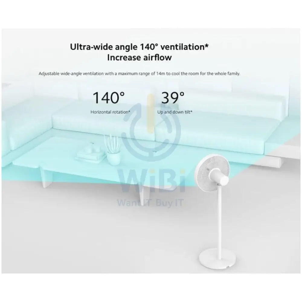Xiaomi Mi Smart Standing Fan 2 White Accessories > Smart Devices