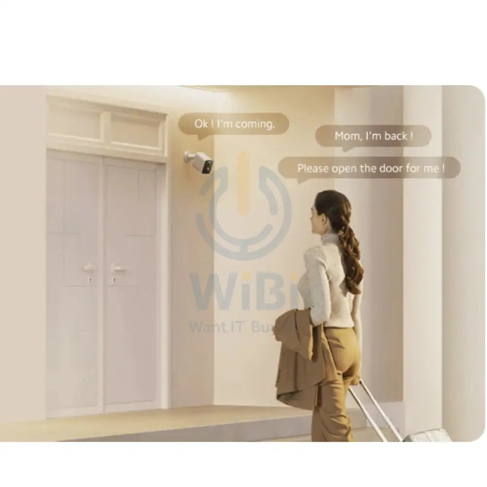 Xiaomi Outdoor Camera BW300 - 3MP / Two-way Intercom / 4900mAh / Smart Full-Color Night Vision / Human Motion Detection