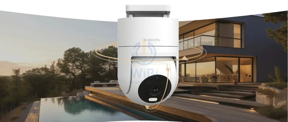 Xiaomi Outdoor Camera CW300 - 4MP Ultra-Clear / Two-way Intercom / Night Vision / AI Detection / Wi-Fi / White Cameras
