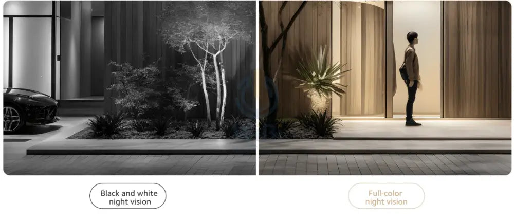 Xiaomi Outdoor Camera CW300 - 4MP Ultra-Clear / Two-way Intercom / Night Vision / AI Detection / Wi-Fi / White Cameras