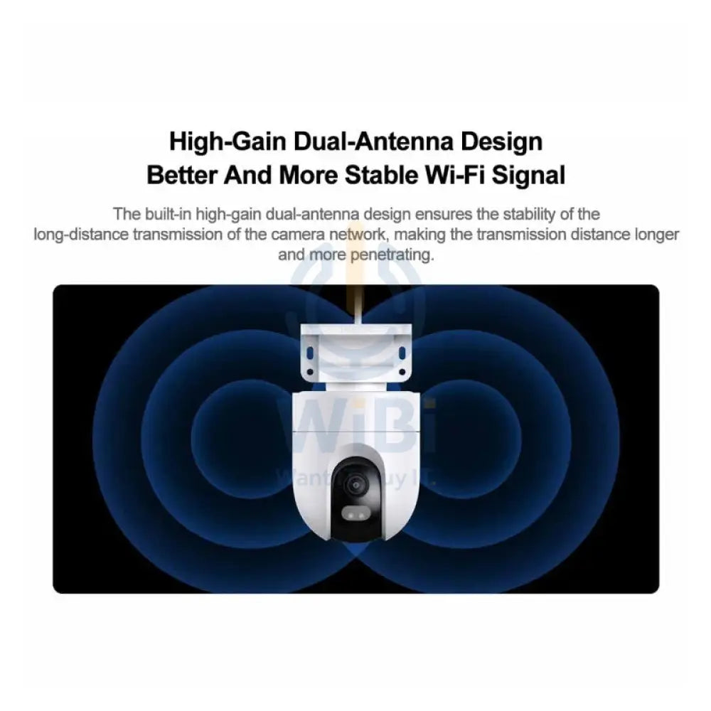 Xiaomi Outdoor Camera CW400 - F1.6 Aperture / Full-Color Night Vision / AI Human Detection / White Cameras > Security