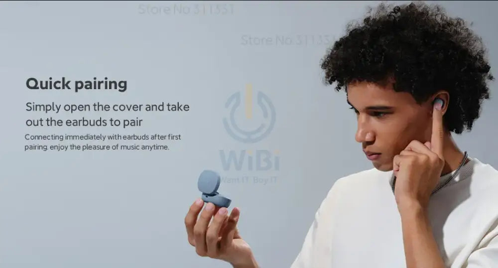 Xiaomi Redmi Buds Essential - Bluetooth / Blue Accessories > Audio > Headphones