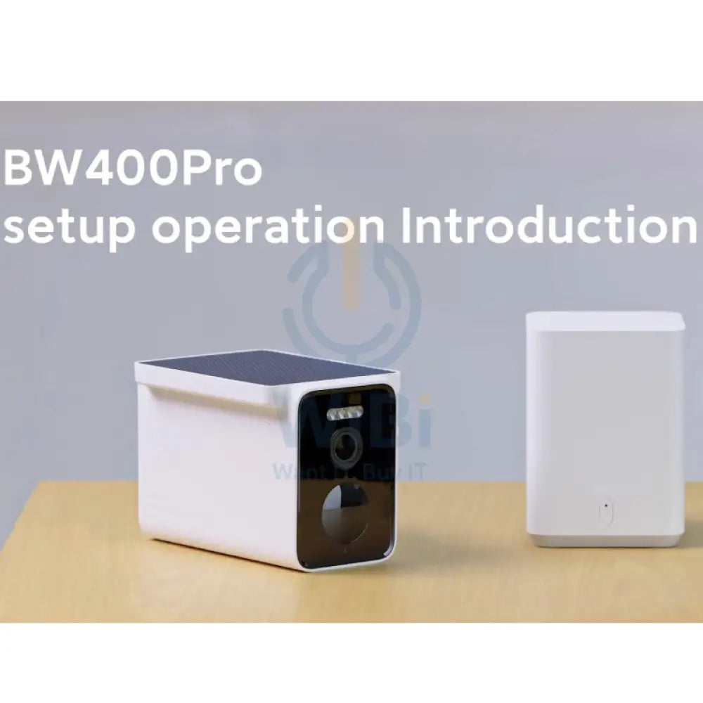 Xiaomi Solar Outdoor camera BW400 Pro Set - 2.5K Ultra-Clear Night Vision / Two-way Intercom / AI Detection / 10000mAh