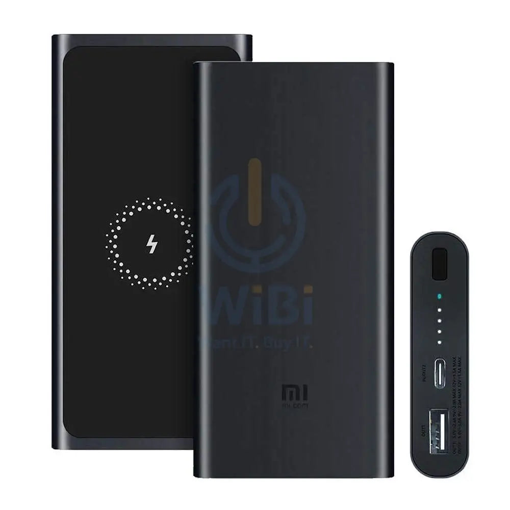 Xiaomi Wireless Power Bank - 10W / 10000 mAh / Black Accessories > Power Bank