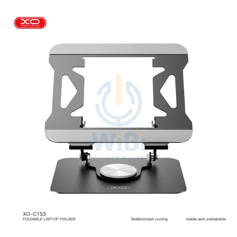 XO C153 Foldable Laptop Holder - Silver Accessories > Laptops > Laptop Stand
