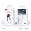 XO CC65 2-in-1 Retractable Car Charger - 60W / Purple Accessories > Mobiles & Tablets > Mobiles > Car Chargers
